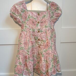 Joie Pink Floral Kids Dress